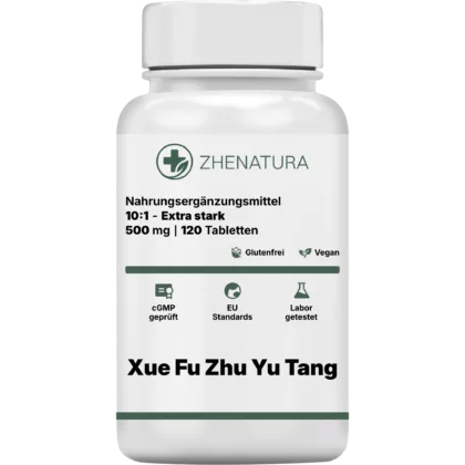 Xue fu zhu yu tang verpackung flasche.png