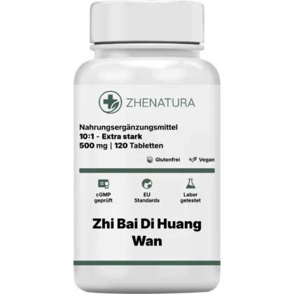 Zhi bai di huang wan verpackung flasche.png