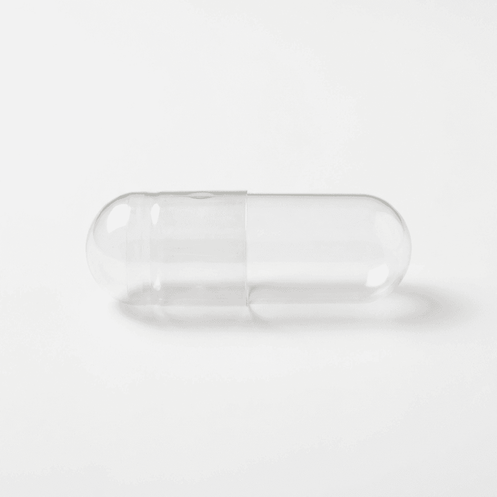 DR-Kapselhülle: (Hydroxypropylmethylcellulose, Gellangummi) (Yán shì jiāo náng ké)