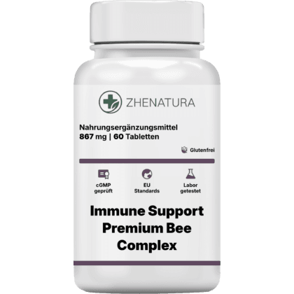Immune support premium bee complex verpackung flasche ZHENDE.png