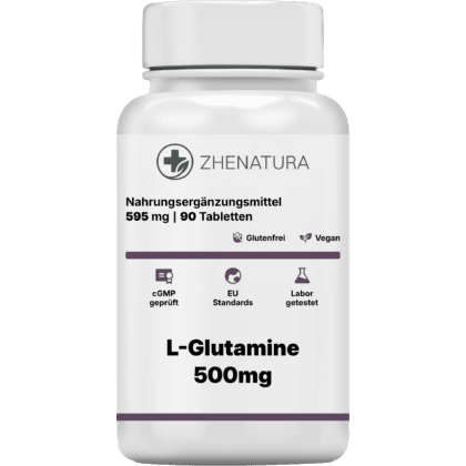 L glutamine 500mg verpackung flasche ZHENDE.png