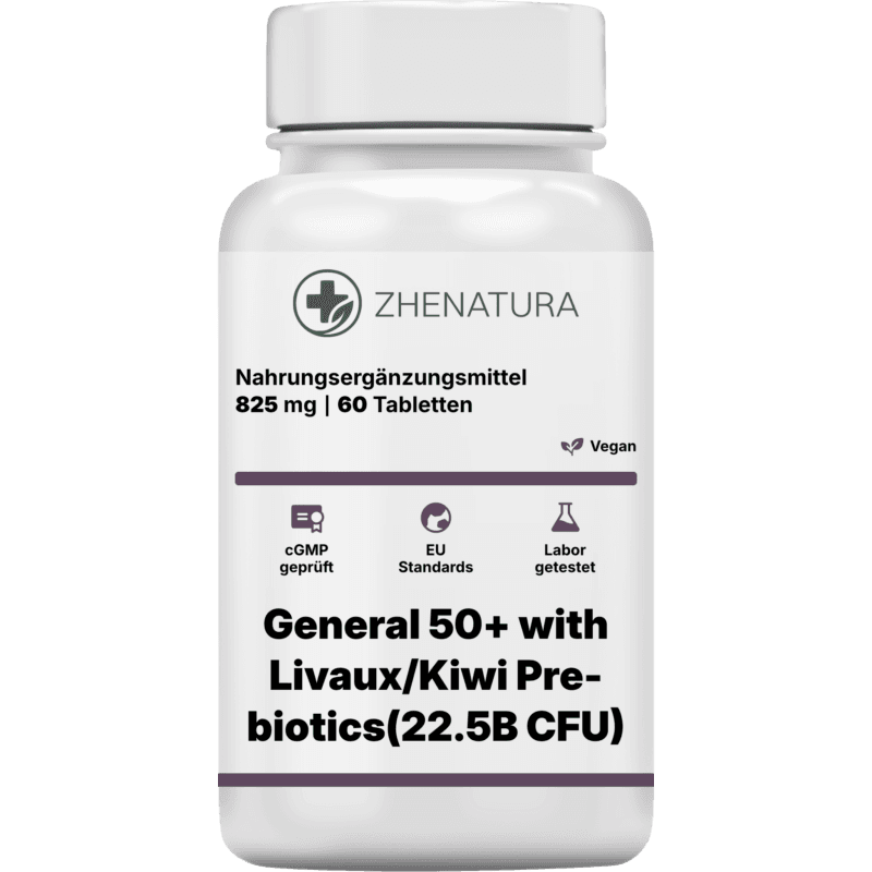 General 50 with livaux kiwi pre biotics 22 5b cfu verpackung flasche zhen.png