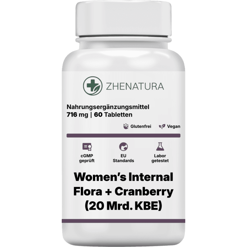 Women s internal flora cranberry 20 mrd kbe verpackung flasche zhen.png