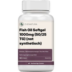 Fish Oil Softgel 1000mg (50/25 TG) (not synthetisch)