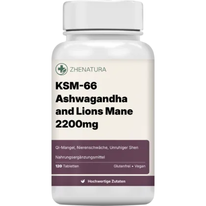 Ksm 66 ashwagandha and lions mane 2200mg verpackung flasche 1.png