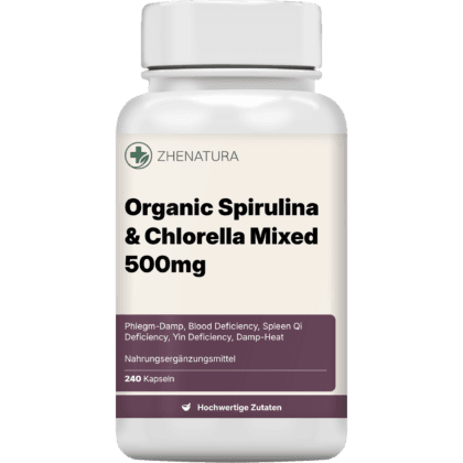Organic spirulina chlorella mixed 500mg verpackung flasche.png