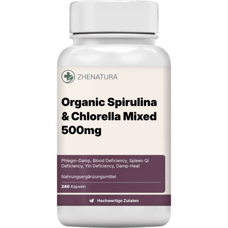 Organic spirulina chlorella mixed 500mg verpackung flasche.png