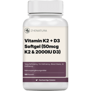 Vitamin K2 + D3 Softgel (50mcg K2 & 2000IU D3)