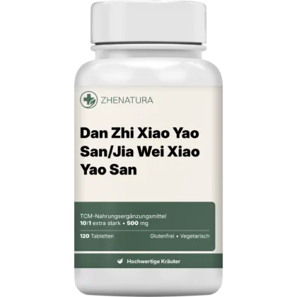 Dan zhi xiao yao san jia wei xiao yao san verpackung flasche.png