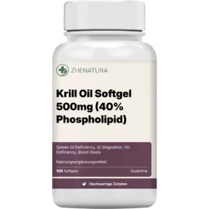 Krill Oil Softgel 500mg (40% Phospholipid)
