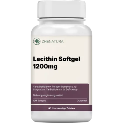 Lecithin softgel 1200mg verpackung flasche Zhen.png