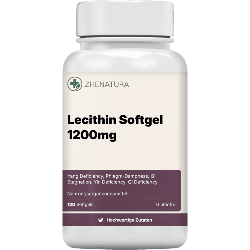 Lecithin softgel 1200mg verpackung flasche Zhen.png