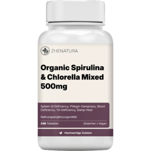 Organic Spirulina & Chlorella Mixed 500mg