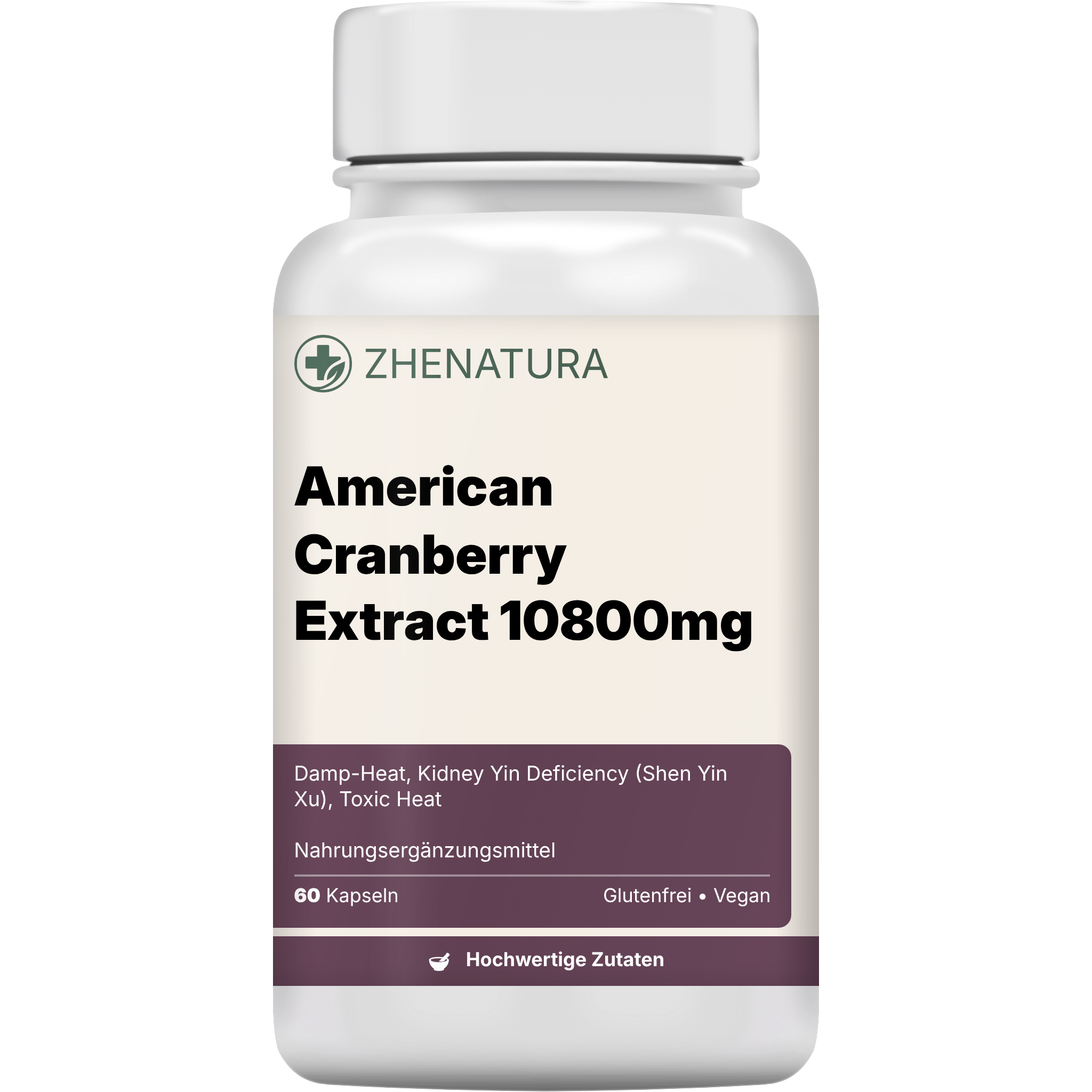 American cranberry extract 10800mg verpackung flasche.png