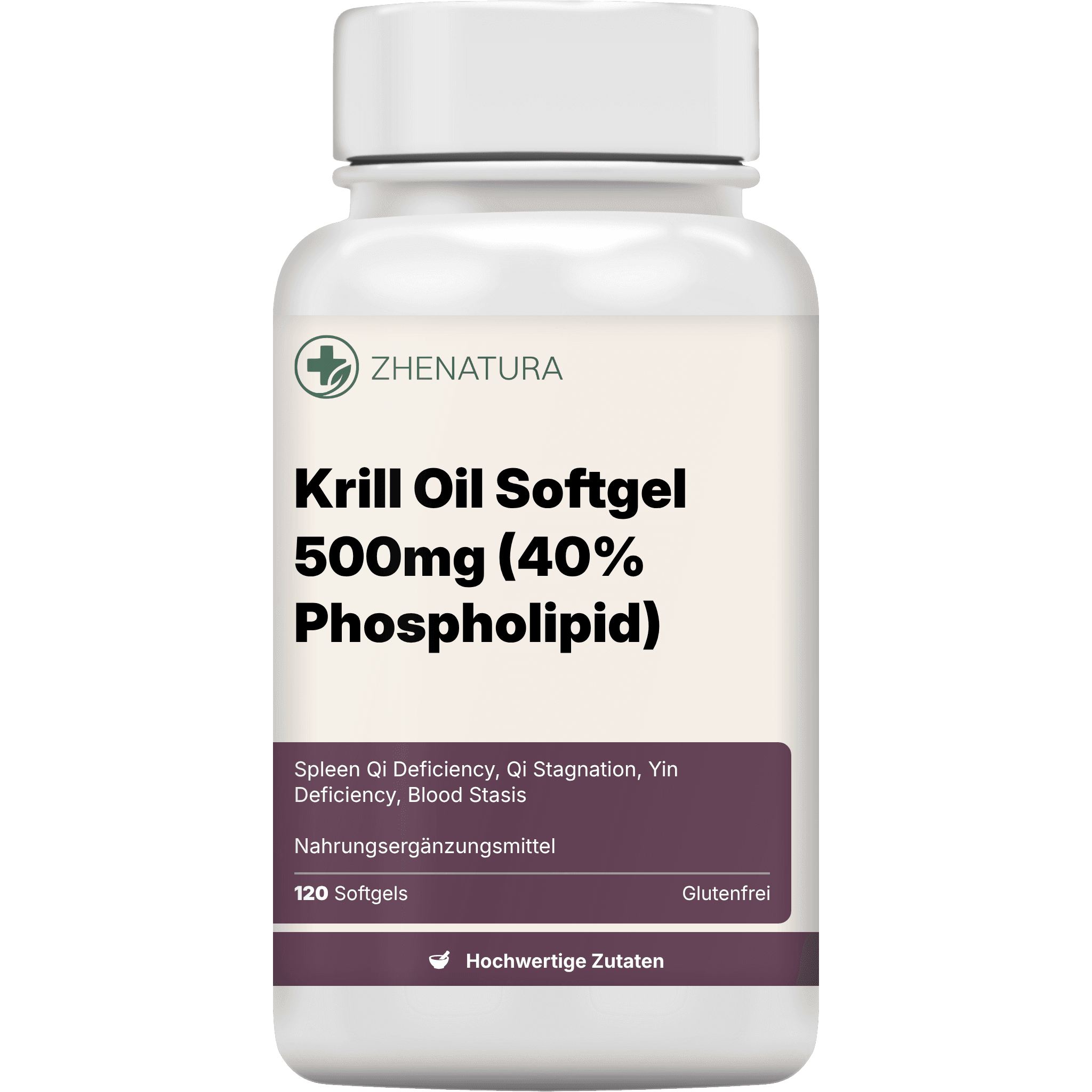 Krill Oil Softgel 500mg (40% Phospholipid)