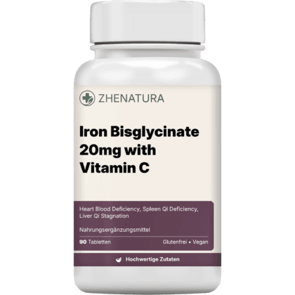 Iron bisglycinate 20mg with vitamin c verpackung flasche.png