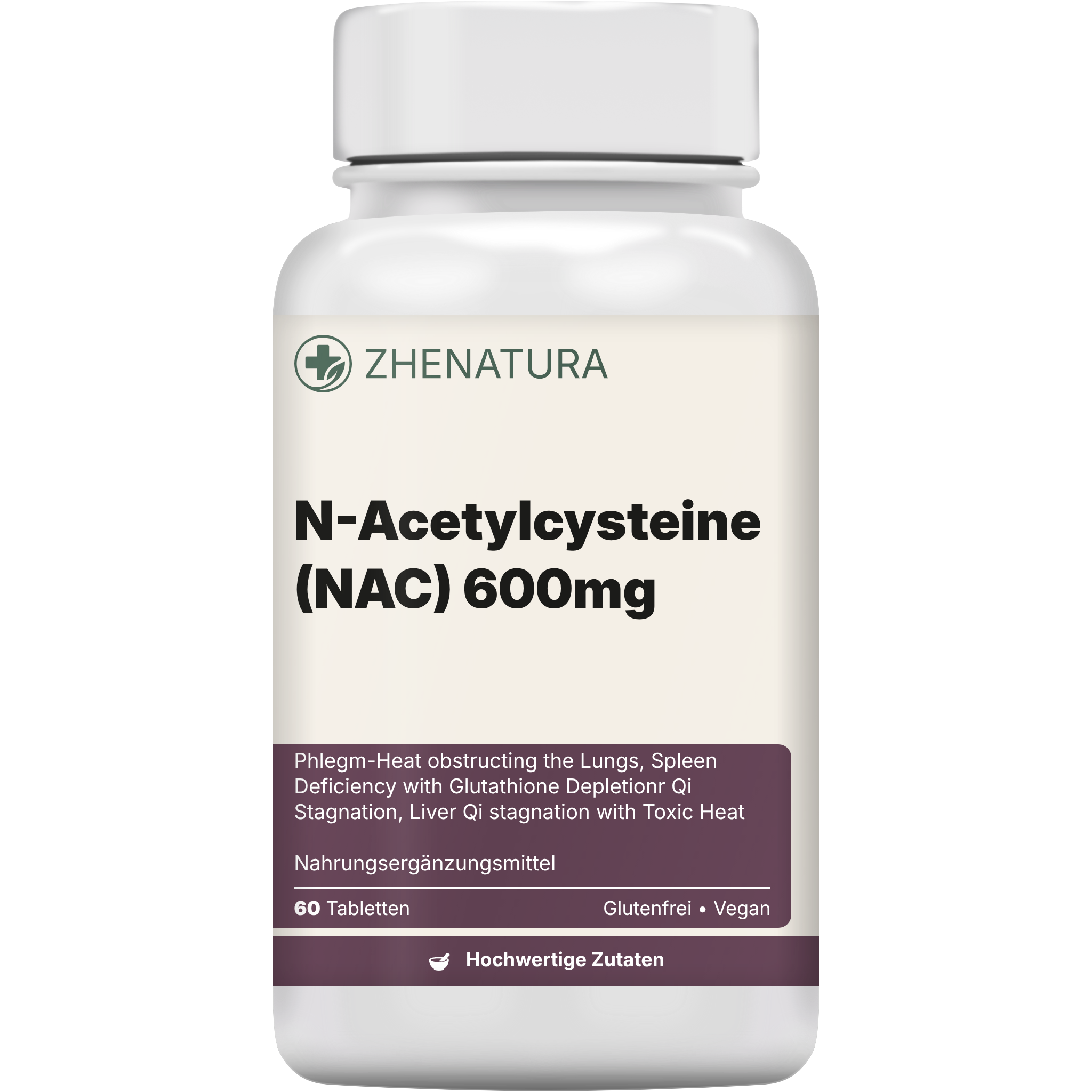 N acetylcysteine nac 600mg verpackung flasche zhen.png